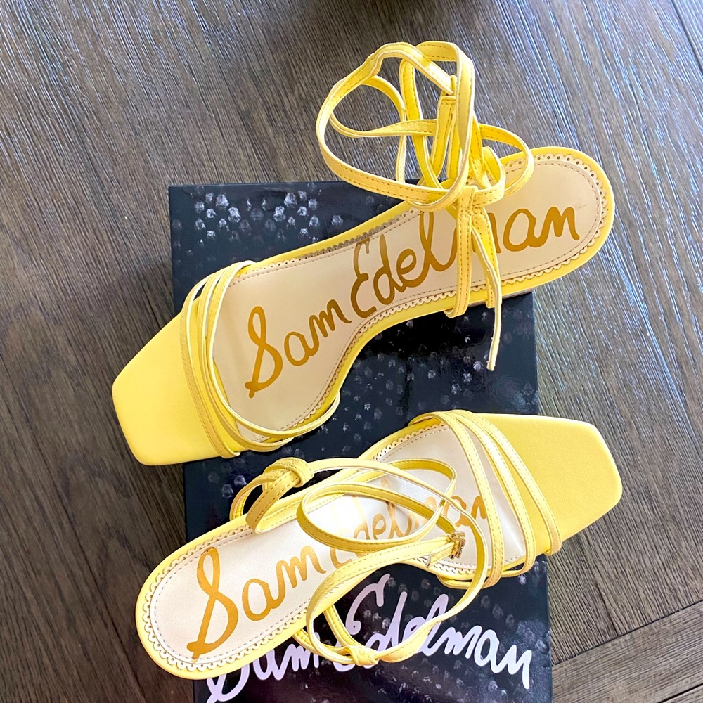 Sam Edelman brand new chunk heel shoes. Size 11